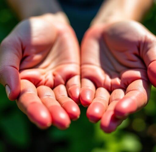 Pourquoi vos paumes rougissent-elles ? Causes possibles et solutions efficaces