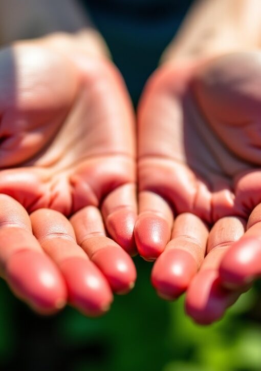 Pourquoi vos paumes rougissent-elles ? Causes possibles et solutions efficaces