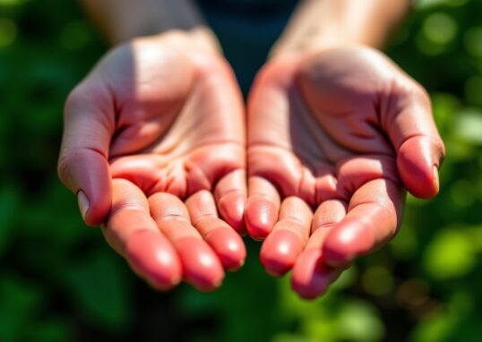 Pourquoi vos paumes rougissent-elles ? Causes possibles et solutions efficaces