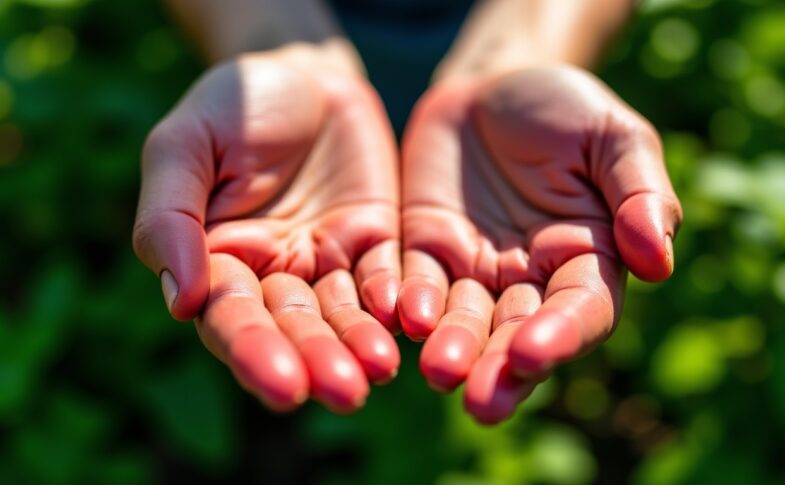 Pourquoi vos paumes rougissent-elles ? Causes possibles et solutions efficaces