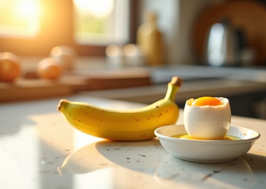 Le duo œuf-banane : une alliance surprenante pour une perte de poids efficace ?