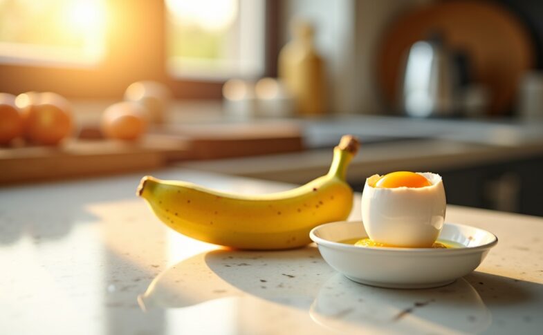 Le duo œuf-banane : une alliance surprenante pour une perte de poids efficace ?