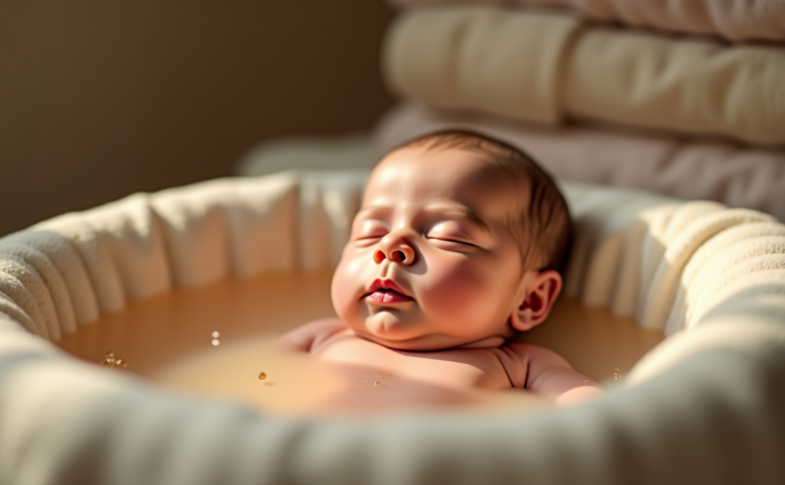 Bain dès la naissance : pour quels bébés est-ce recommandé