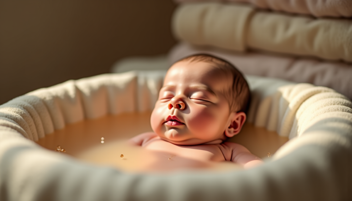 Bain dès la naissance : pour quels bébés est-ce recommandé