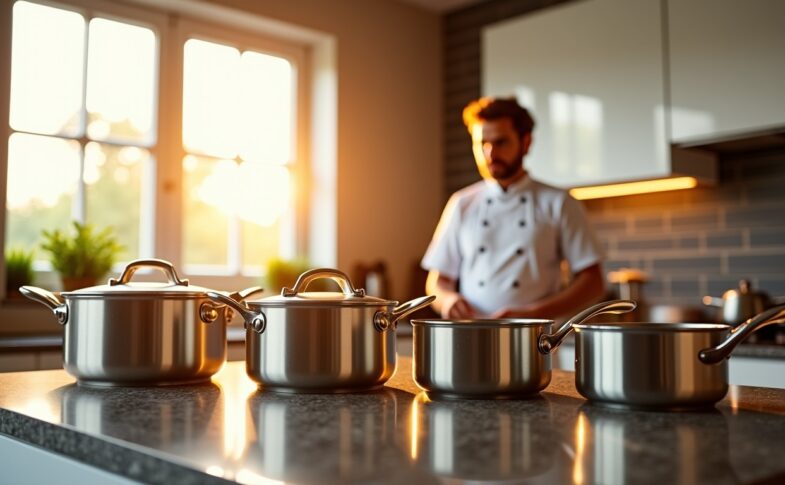 Passer aux poêles en inox : gains réels en cuisson et durabilité